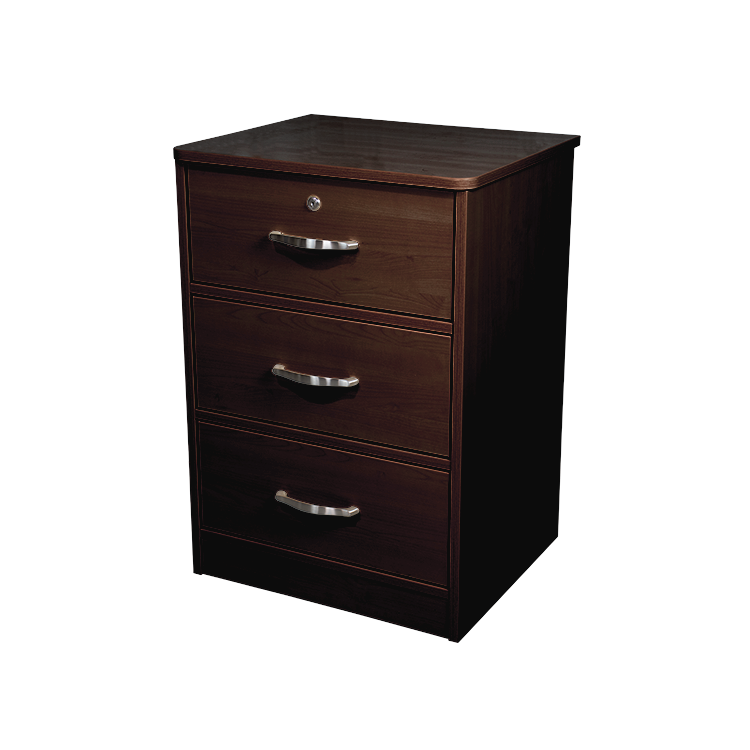 Three Drawer Nightstand Code: 12502-MH Main image