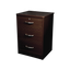 Three Drawer Nightstand Code: 12502-MH