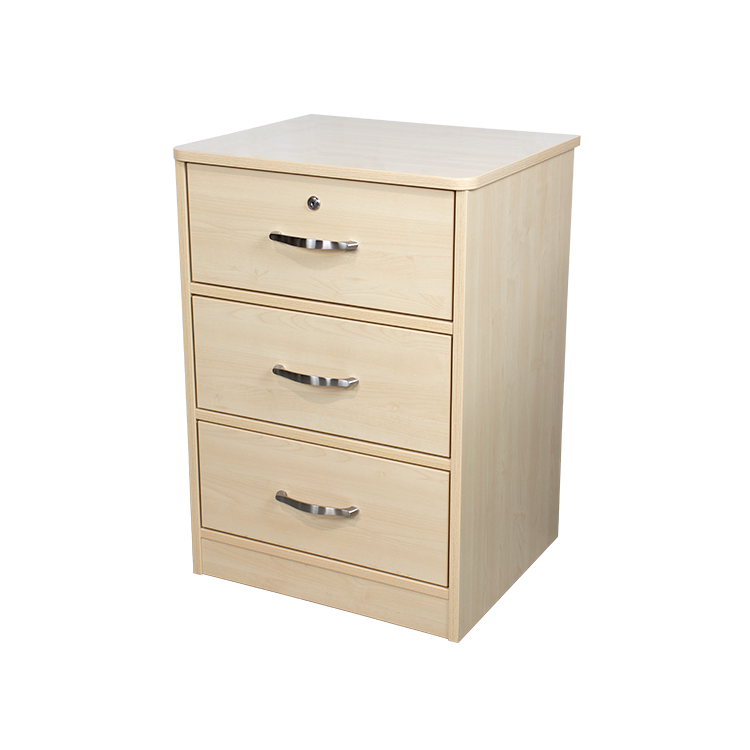 Three Drawer Nightstand Code: 12502-OA Main image