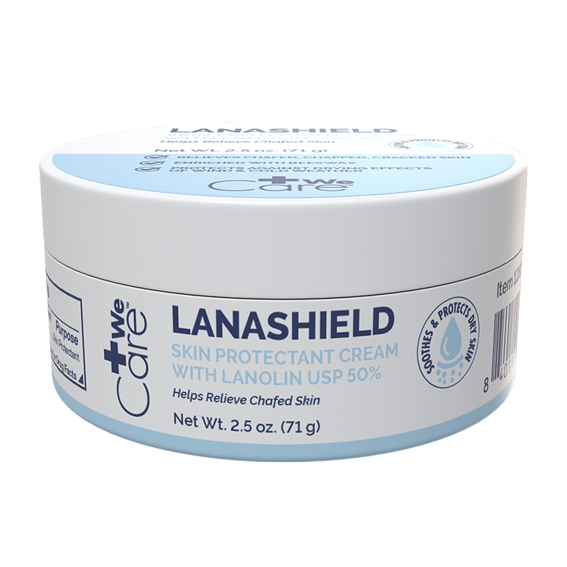 LanaShield Skin Protectant Cream, 2.5 oz jar