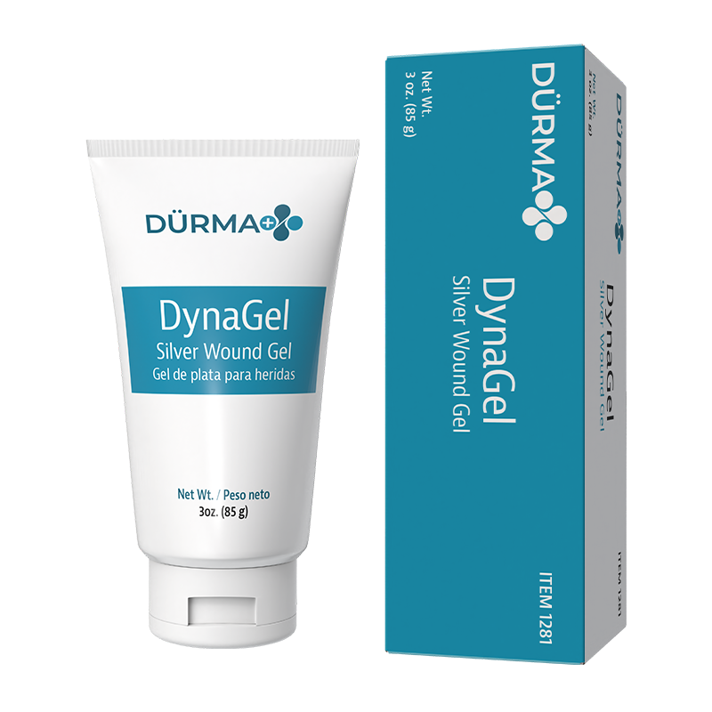 DynaGel Silver Wound Gel Rx, 3 oz tube