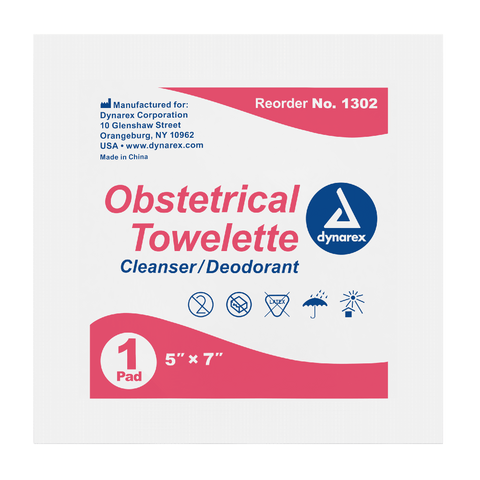Dynarex Obstetrical Towelettes