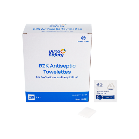Dynarex BZK Antiseptic Towelettes