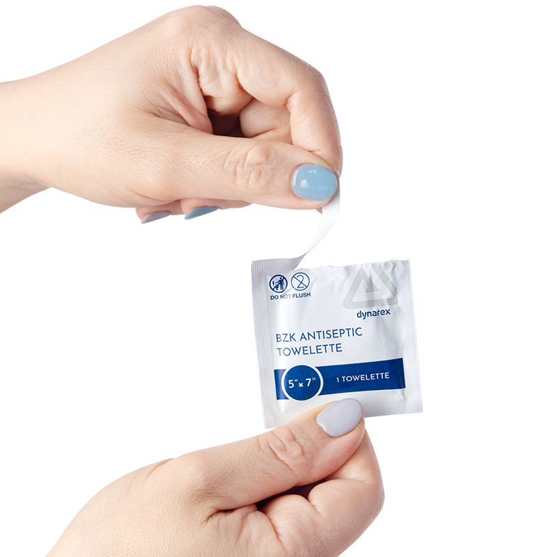 BZK Antiseptic Towelettes 20/50/CS