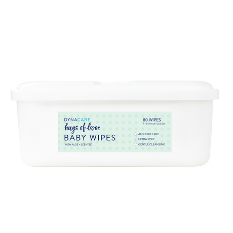 Dynarex Hugs of Love Baby Wipes Scented