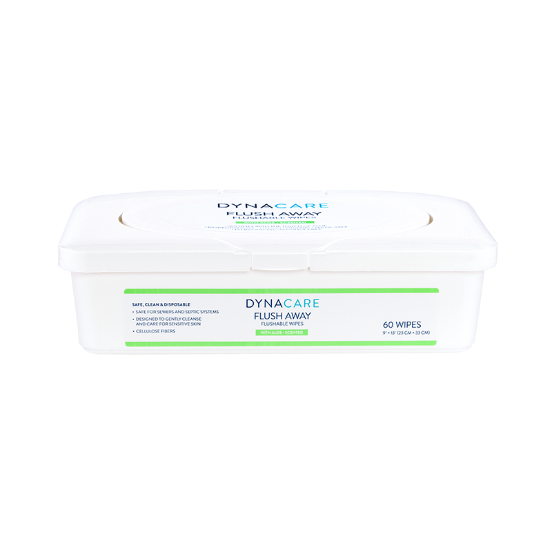 Flushable Wipes - Adult 9" x 13" Tub Main image