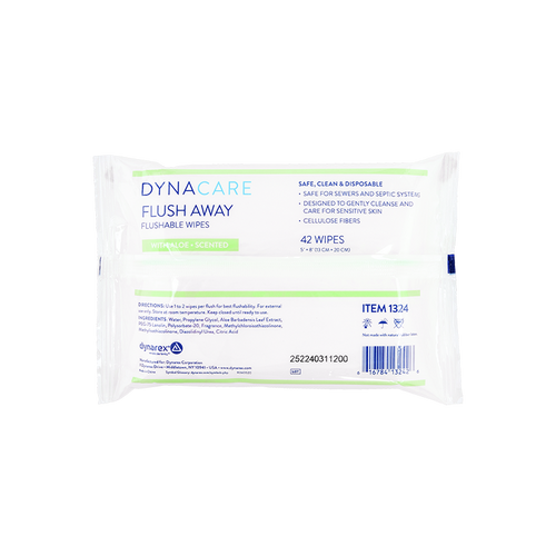 Flushable Wipes - Junior
