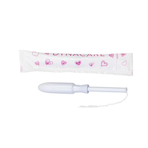 Dynarex Regular Tampons Plastic Applicator - Bulk