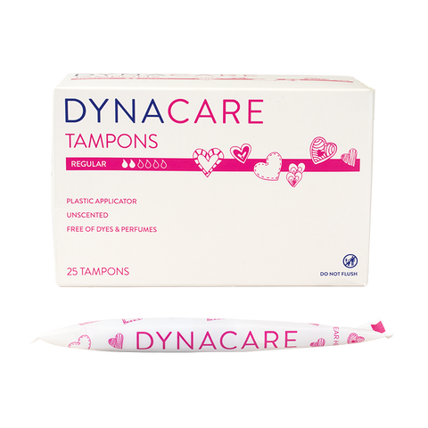 Regular Tampons Plastic Applicator (Case)