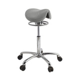 Brewer Jumper Saddle Stool -18" Standard seat with 360 degree movement in Ultra