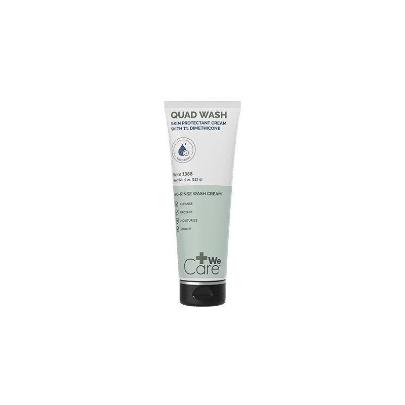 Quad Wash Cream with 1% Dimethicone, 4oz
