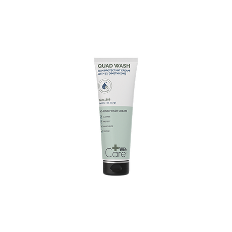 Quad Wash Cream with 1% Dimethicone, 4oz
