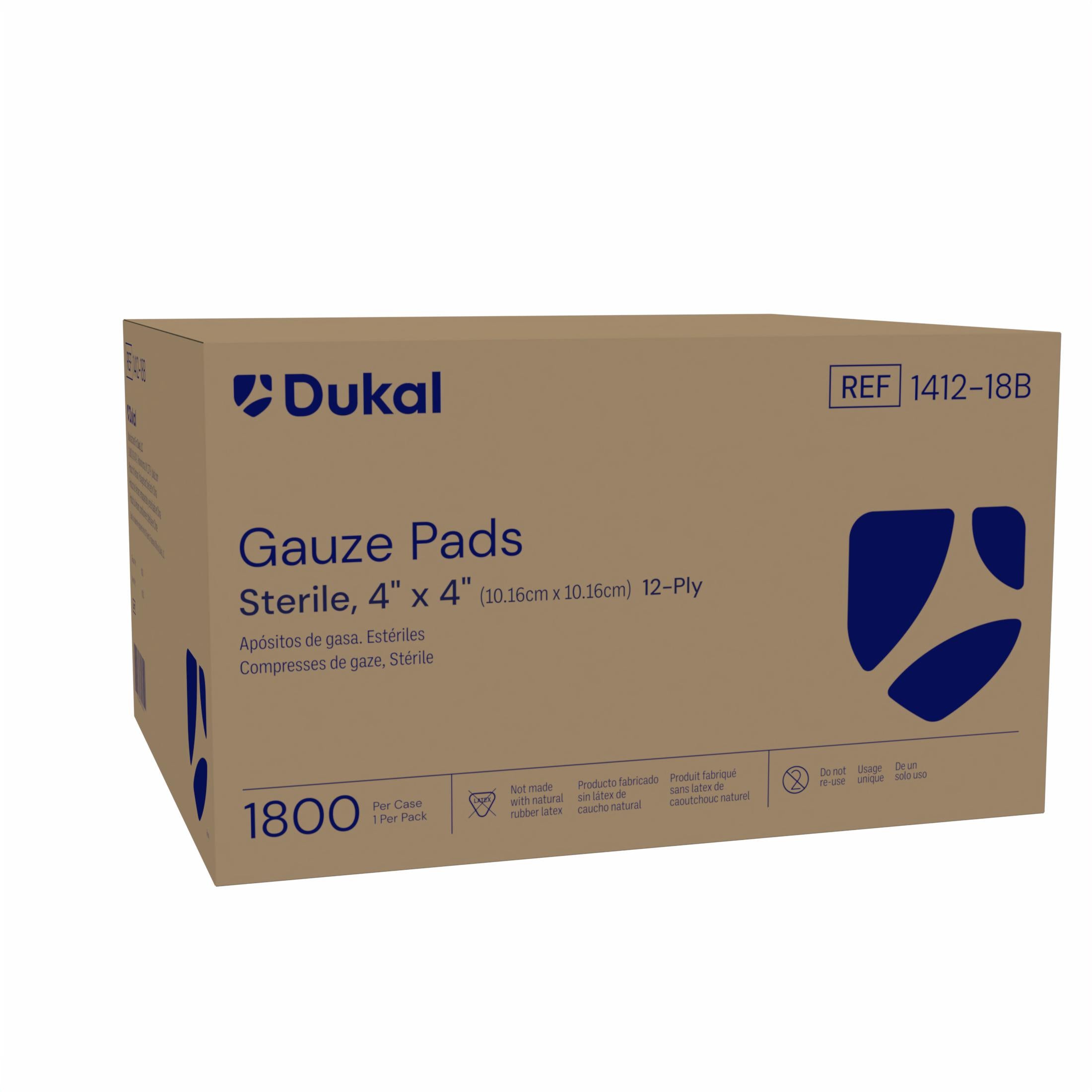 Sterile Gauze Pad 4" x 4"  12-Ply - 1412-18B Main image