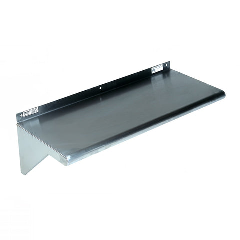 Harloff Stainless Steel Shelf for 24" W x 10" D Narc Cab, Shelf, Brackets and Screws
