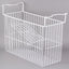 Wired basket for commercial ice cream freezers and dipping cabinets