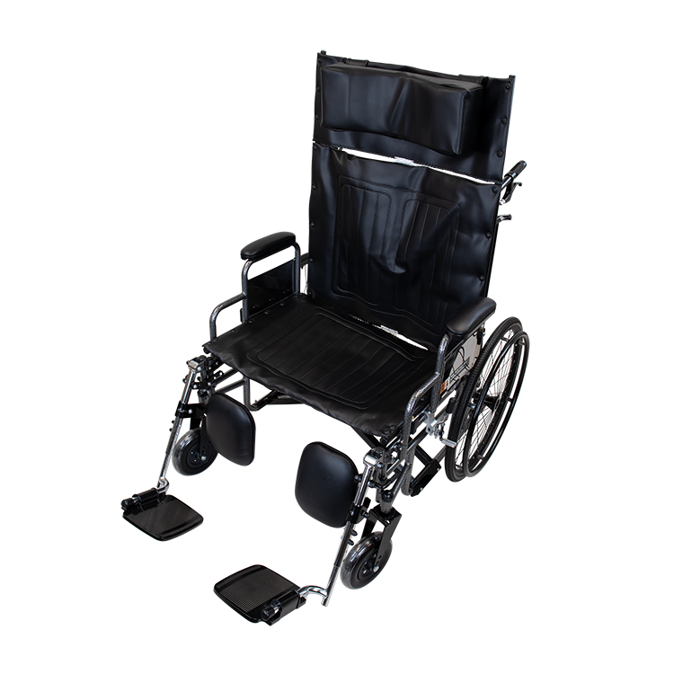 Bariatric Reclining Wheelchair w/ ELR 28" Code: 15015-28DELR