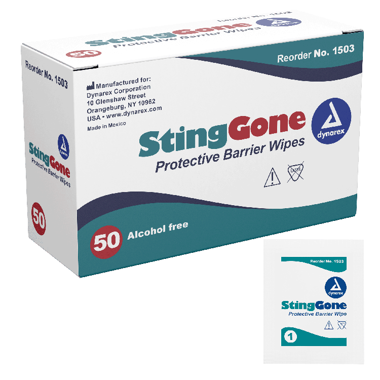 Dynarex StingGone Protective Barrier Wipes - photo 2