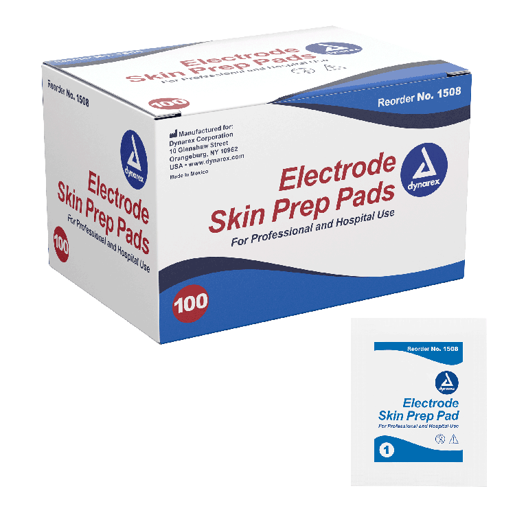 Dynarex Electrode Skin Prep Pad
