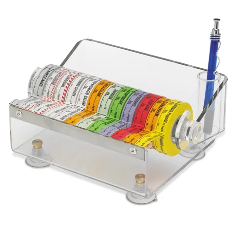 Bowman Dispensers Covered Label Tape Dispenser