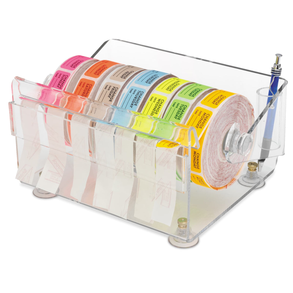 Suction Cup Pre-Cut Label Dispenser