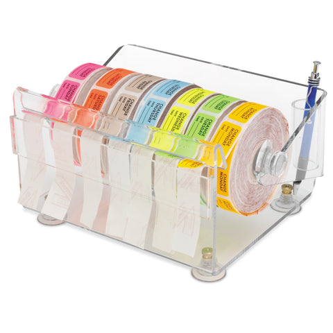 Suction Cup Pre-Cut Label Dispenser