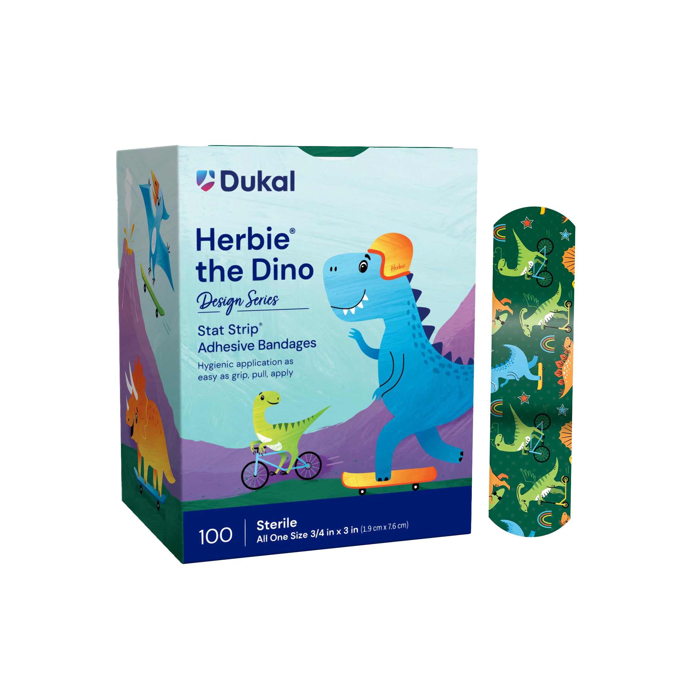 Herbie Stat Stripƒ‚‚® Adhesive Bandages 3/4 x 3 Main image