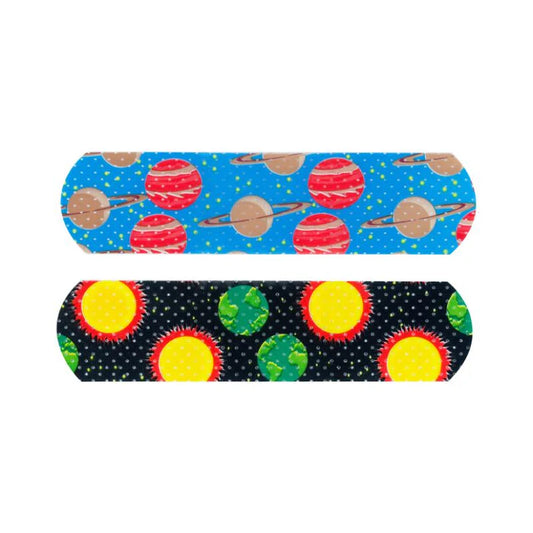 Planets & Stars Adhesive Bandages 5/8 x 2-1/4
