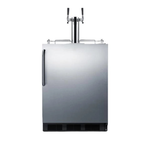 Accucold Built-in kegerator for use under ADA compliant counters; no tap kit included, ADA (Model SBC58BLBIADANK)