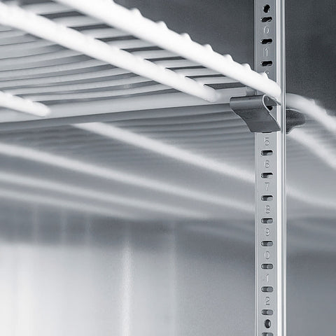 Accucold Extra shelf with four clips for 1-door reach-in units (ARG/S23/AFS23)
