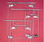 Stainless Steel Medical X-Ray Hangers, 14" x 17" (non-drop)