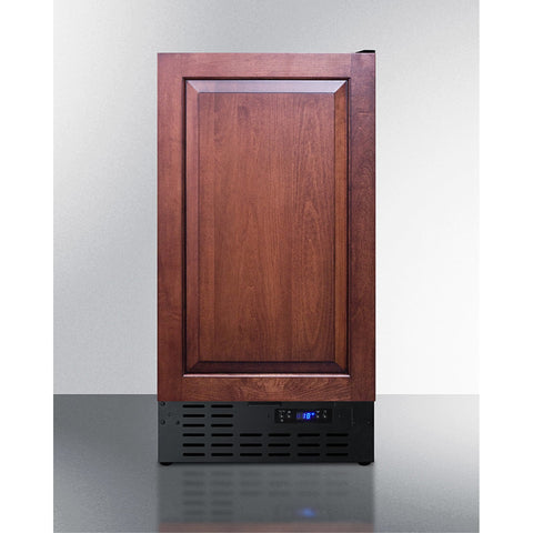 Accucold Drain-free manual defrost built-in icemaker with panel-ready door (Model BIM26IFLHD)