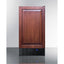 Drain-free manual defrost built-in icemaker with panel-ready door