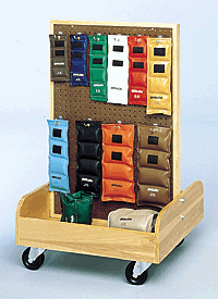 Bailey Professional Cuff Weight Set (783 Cuff Cart & 12 each Cuff Weights) - Model 1895