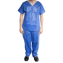 Disposable Scrub Shirt, V-Neck