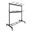 Two Tier Folding Chair Cart