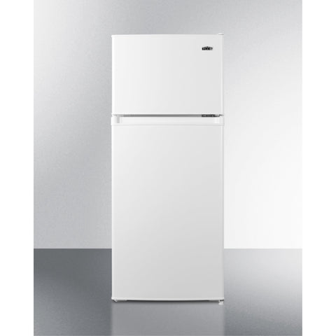 Accucold 2-door Cycle Defrost Refrigerator-freezer in White, 4.5 Cu.ft. (Model CP72W)