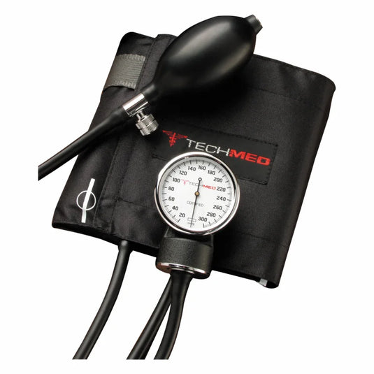 Standard Sphygmomanometer Adult, LG, Black