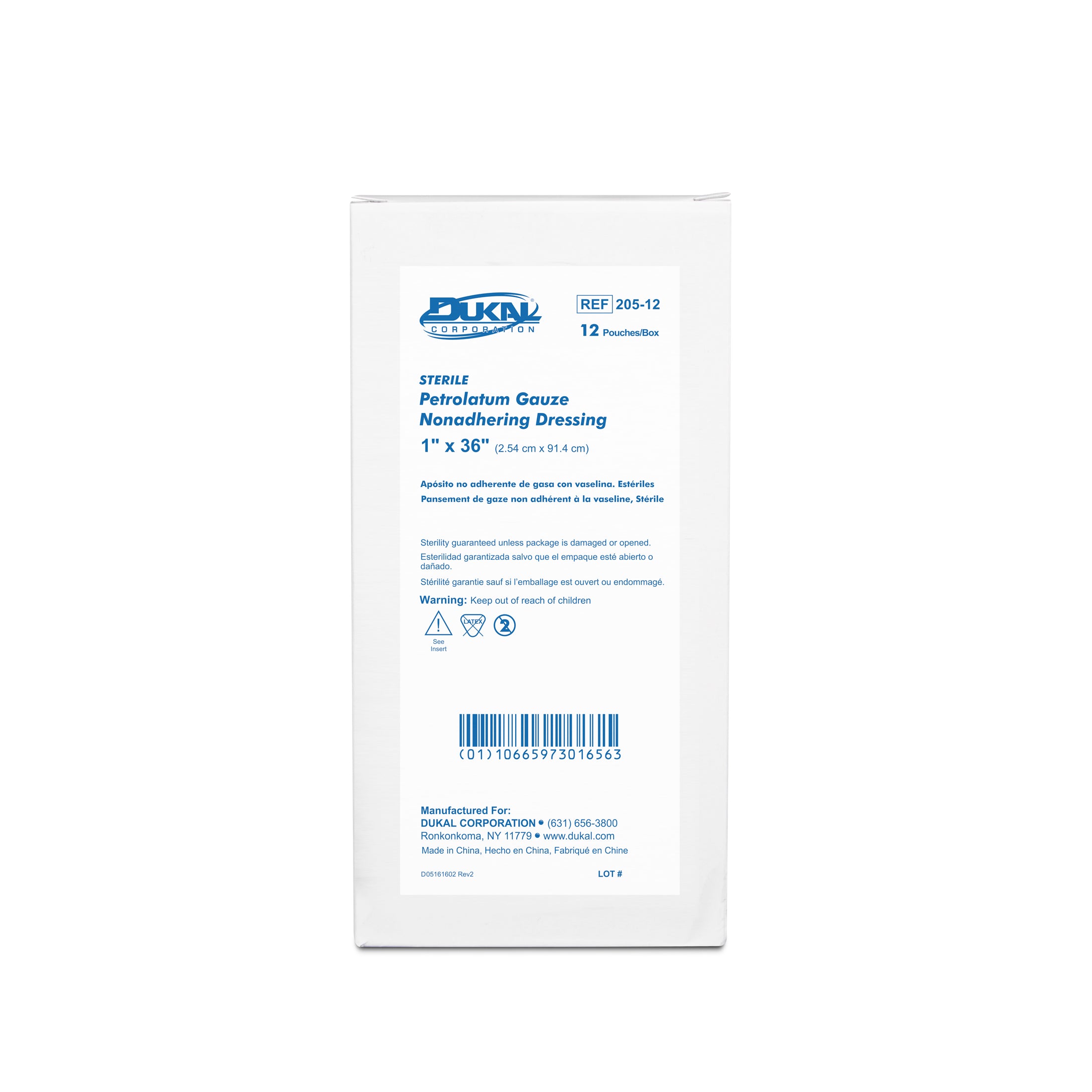 Sterile Petrolatum Dressing 1" x 36"