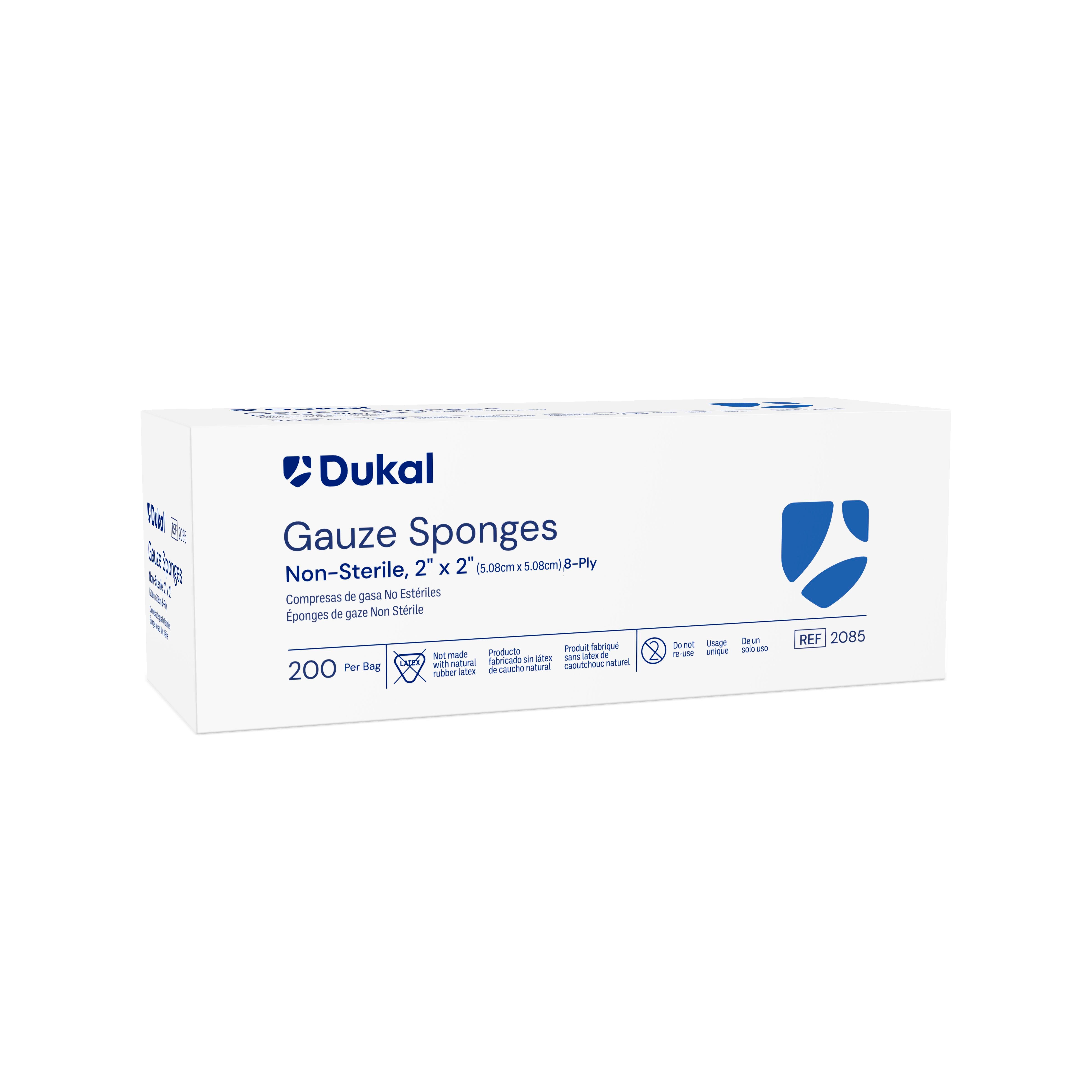 Non-Sterile Gauze Sponges 2" x 2" 8-Ply - 2085 Main image