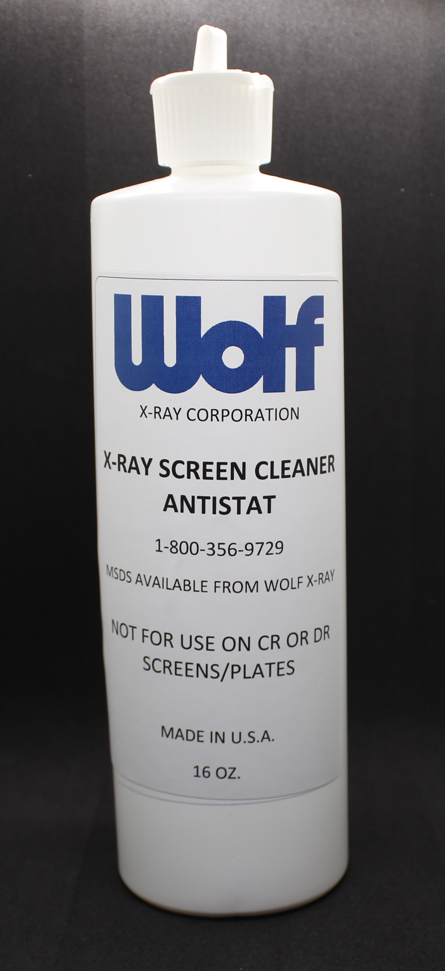 Anti-Static Screen Cleaner for Cassettes and Illuminators - 16 ounce bottle (package of 4) - View 2