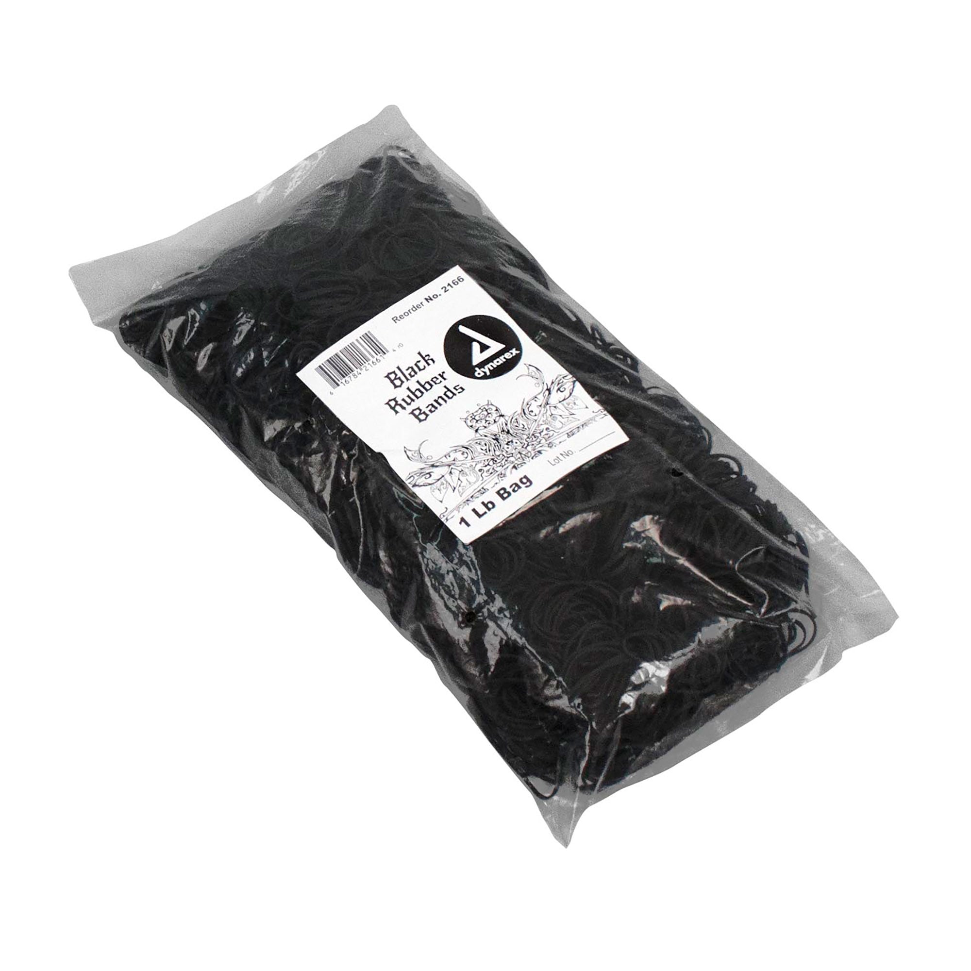 Black Rubber Bands Code: 2166