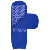 Slipper socks large dark blue
