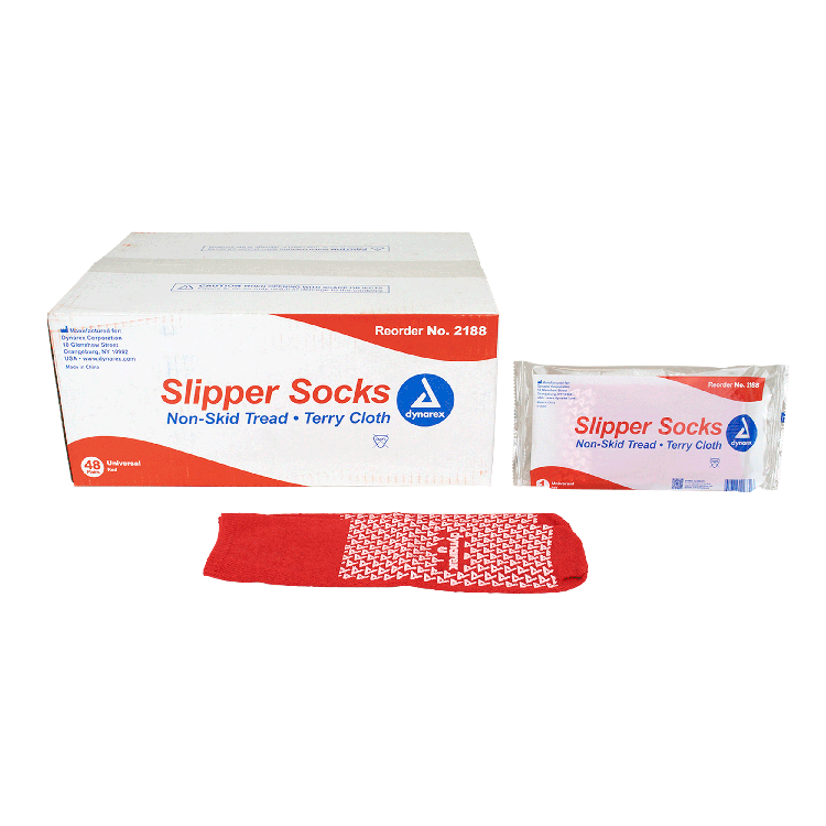 Universal slipper socks red