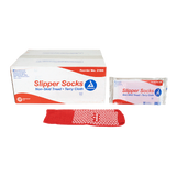 Universal slipper socks red