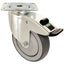 Caster Kit for MD Carts, 3" Wheels, 2 Break, 1 Tracking, q Swivel and Pontoons, Field Installed
