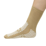 Double sided slipper socks x-large beige