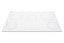 36" wide 5-burner smooth-top cooktop in white with touch controls