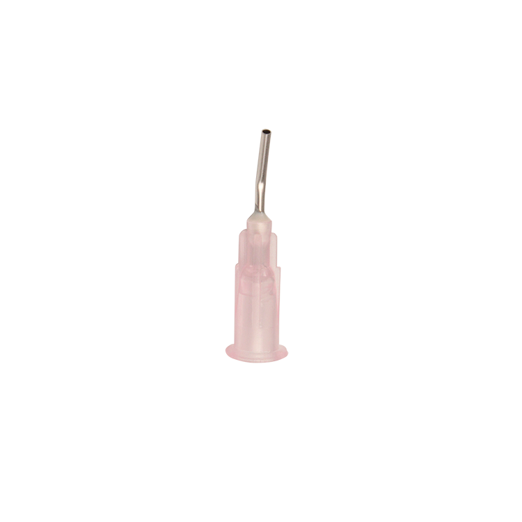 Pre-Bent Flow Tips 18G Liner Pink