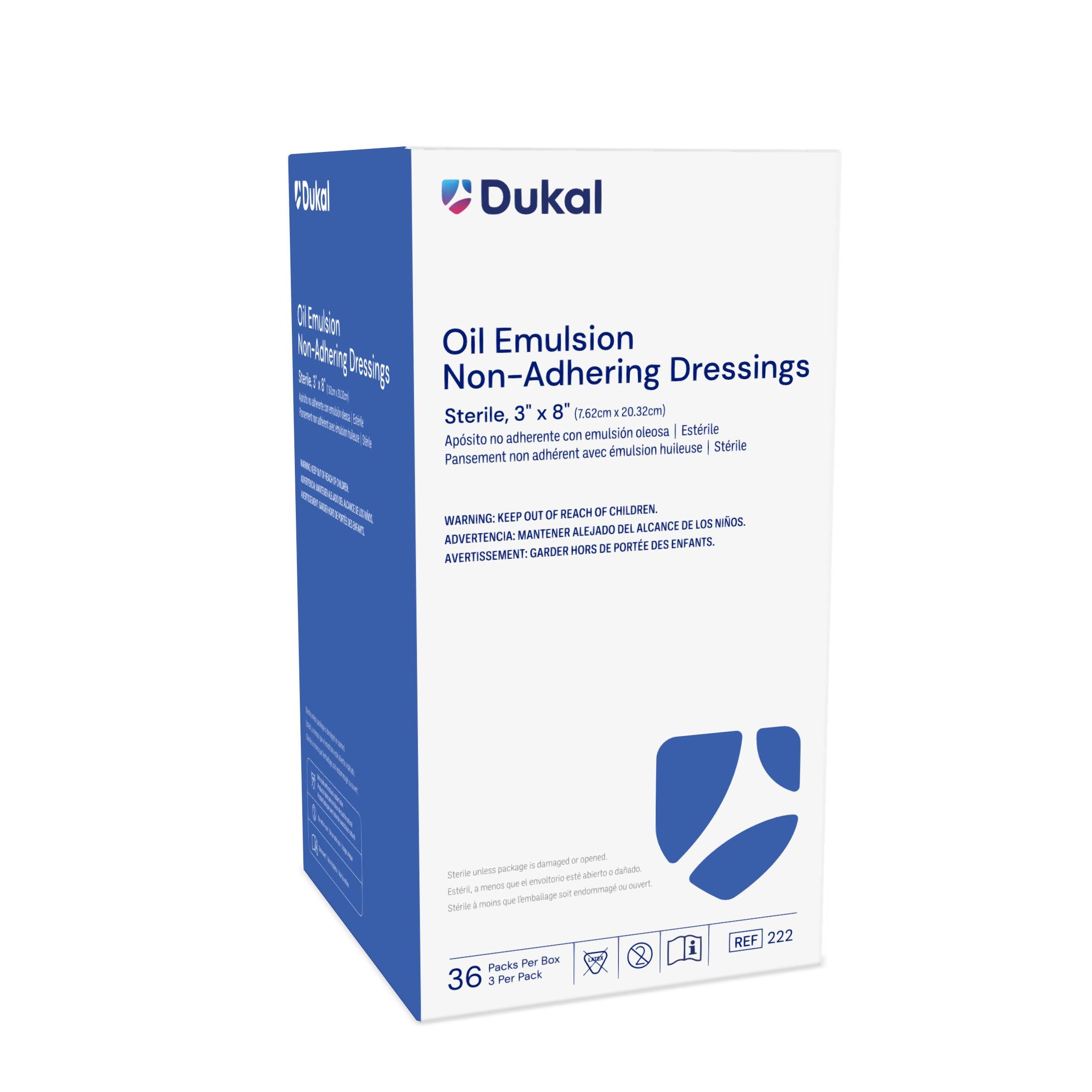 Sterile Oil Emulsion Dressing 3" x 8" - 222 Main image