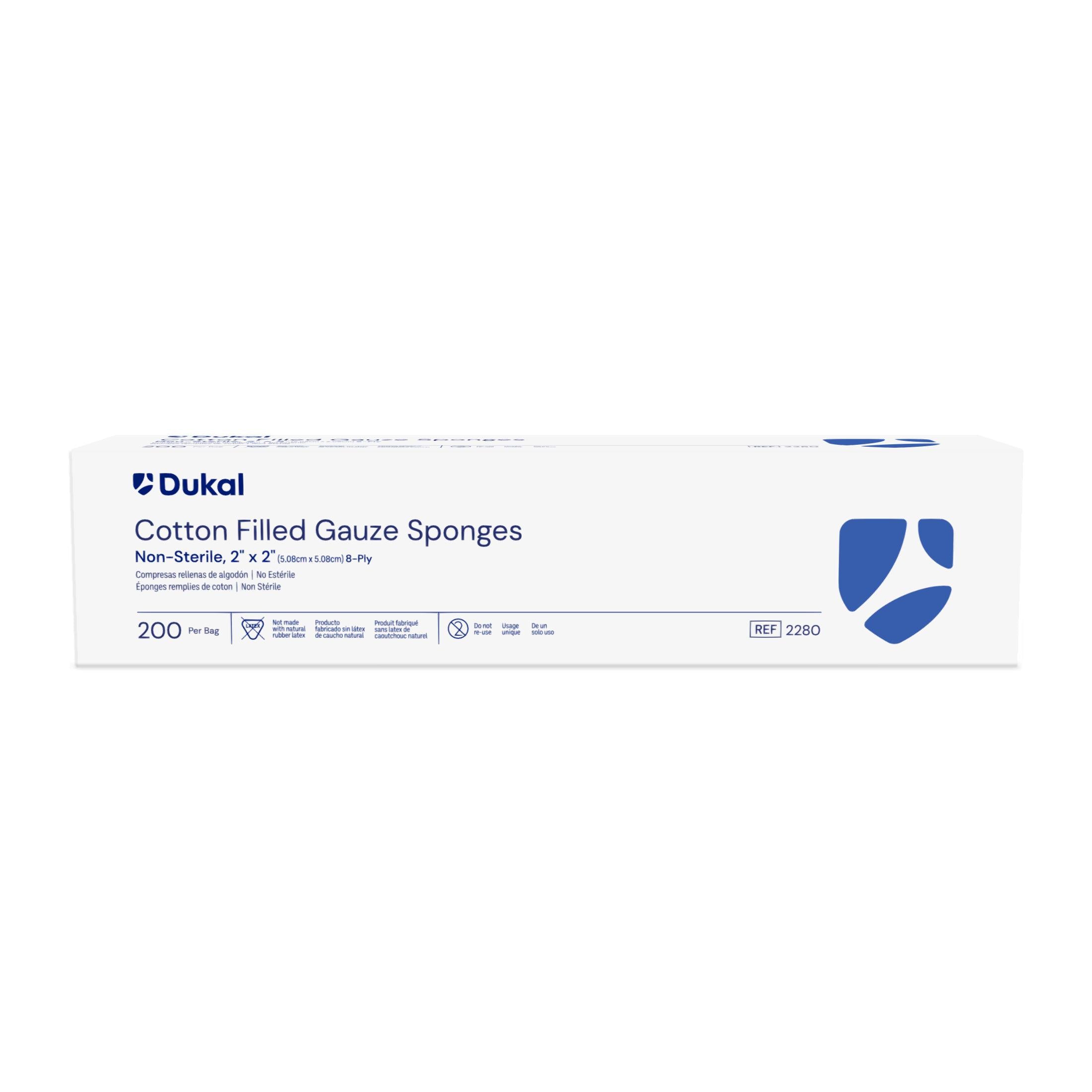Non-Sterile Gauze Sponges 2" x 2" 8-Ply - 2280